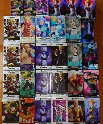 ドラゴンボールZNARUTOワンピースヒロアカハンタールフィカイドウナミトガアミューズメント景品プライズフィギュア一番くじGiGO限定未開封