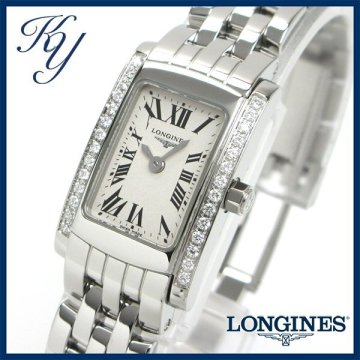 1円～ 3ヶ月保証付き 磨き済み 美品 本物 定番 人気 LONGINES ロンジン ドルチェビータ ミニ L5.158.0 ダイヤ レディース 時計