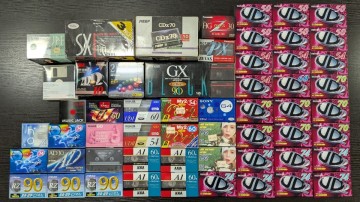 【9B99】1円スタート 記録媒体 まとめて 50点以上 TDK SONY maxell Panasonic HITACHI victor ビデオカセットテープ カセットテープ