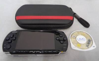 【格安スタート】読込OK★ SONY ソニー PSP ブラック 本体 PSP-3001c 初期化済 大戦略ポータブル2 現状品 ★