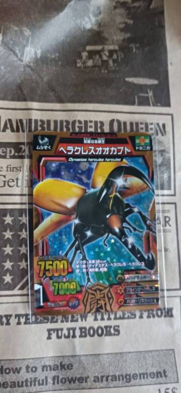 ★送料安85円～★【グレートアニマルカイザー/A-068/金レア/ヘラクレスオオカブト/ファイターカード/第３弾ＳＰ】
