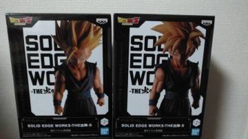 新品未開封 ドラゴンボールZ SOLID EDGE WORKS THE 出陣 5 超サイヤ人孫悟飯 超サイヤ人2孫悟飯 全2種セット A B フィギュア　在庫3