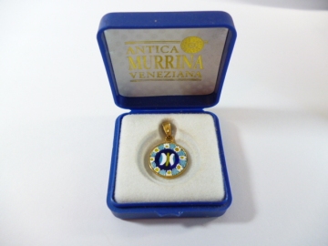 &beta; Venetian glass ベネチアングラス ANTICA MURRINA ペンダントトップ &beta; アンティカムリーナ ベネチアンガラス ヴェネチアン ベネチアン