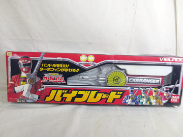 美品　バンダイ　激走戦隊カーレンジャー バイブレード
