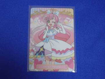 ★【在庫8】 P10 キュアプリズム わんだふるぷりきゅあ！ プリキュアオールスターズ キラキラカードグミ バトンタッチ