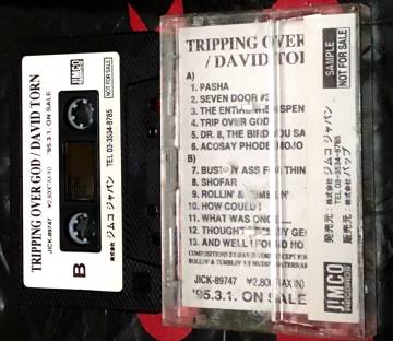 ◎送料込み！David Torn / Tripping Over God◎ Muddy Waters Rollin'&Tumblin'カバー非売品PromoカセットJapan坂本龍一King Crimson Bowie