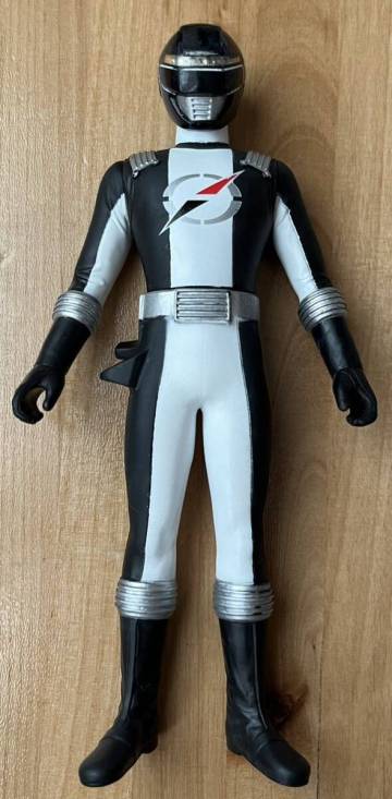 ◇轟轟戦隊 ボウケンジャー ボウケンブラック 中古 ソフビ フィギュア 2006 バンダイ スーパー戦隊 ヒーロー戦隊シリーズ
