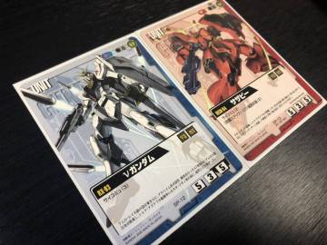 ◆即決◆ SP-12 &nu;ガンダム ＆ SP-13 サザビー 2枚セット ◆ 状態ランク【A】◆ ガンダムウォー ◆ SP/非売品 ◆ トレカ ◆