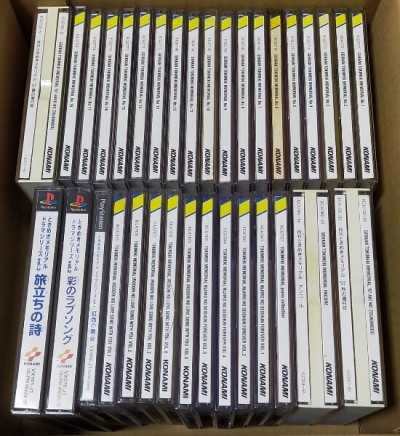 ときめきメモリアル　34点セット　CD・PSソフト　/ 月刊　虹色の青春　彩のラブソング　piano collection　旅立ちの詩　 / 丹下桜 金月真美