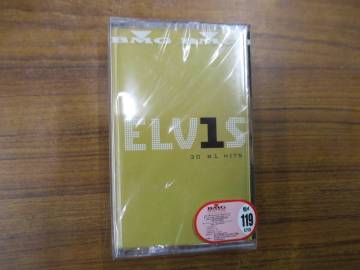 RS-6696【カセットテープ】未開封 USA版 / ELVIS PRESLEY ELV1S 30 #1 HITS エルヴィス・プレスリー 07863 68079-4 cassette tape