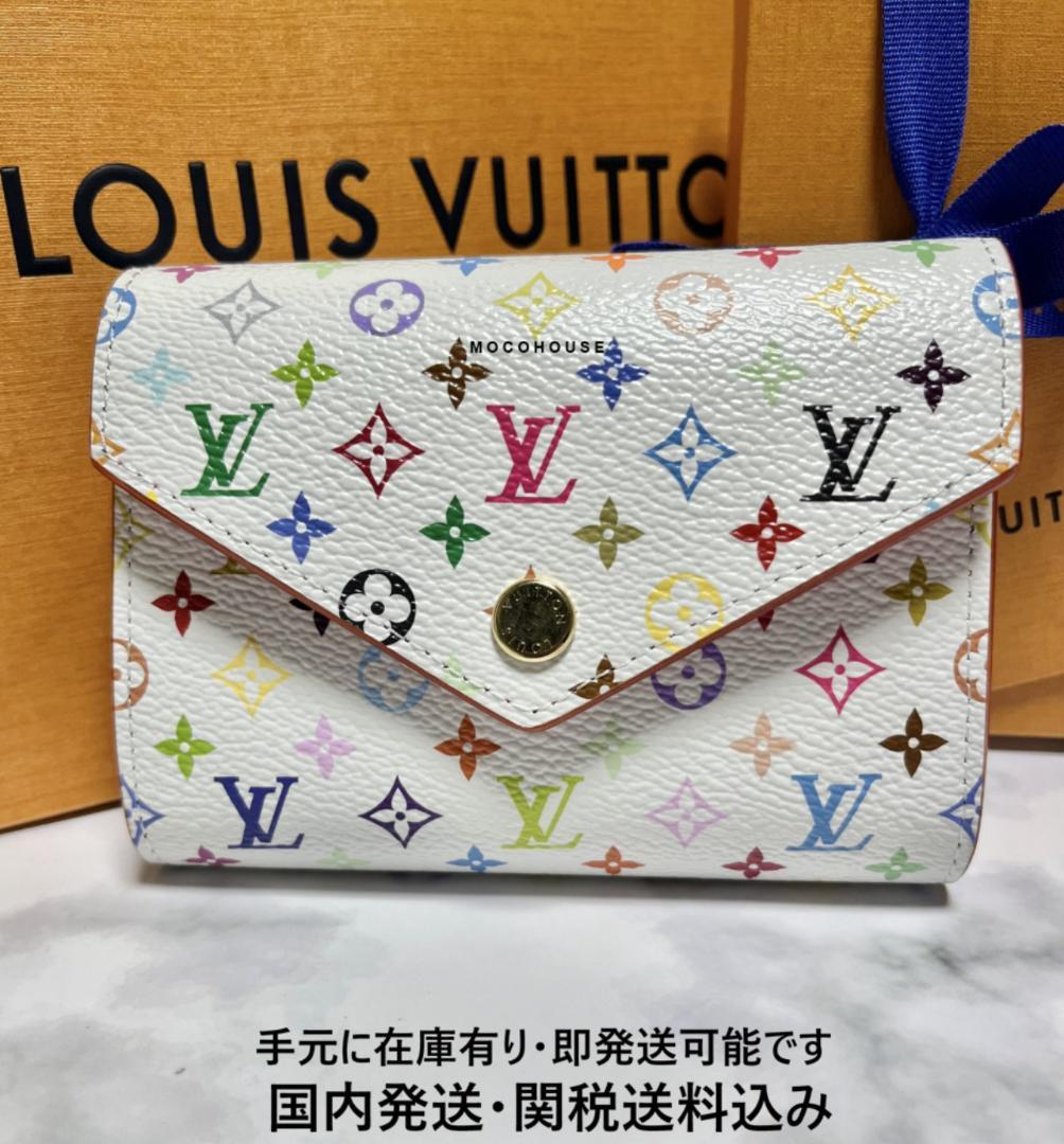 即発 Louis Vuitton LV&times;TM ポルトフォイユ・ヴィクトリーヌ財布