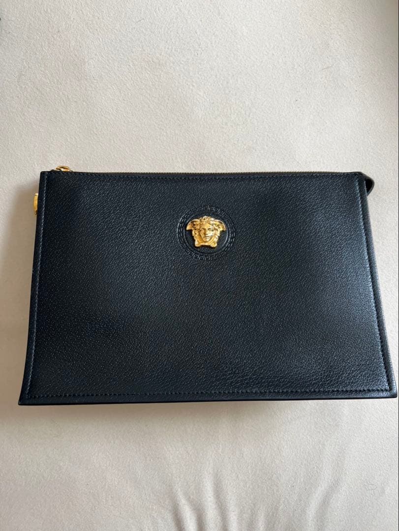 Versace ブラック クラッチバッグ