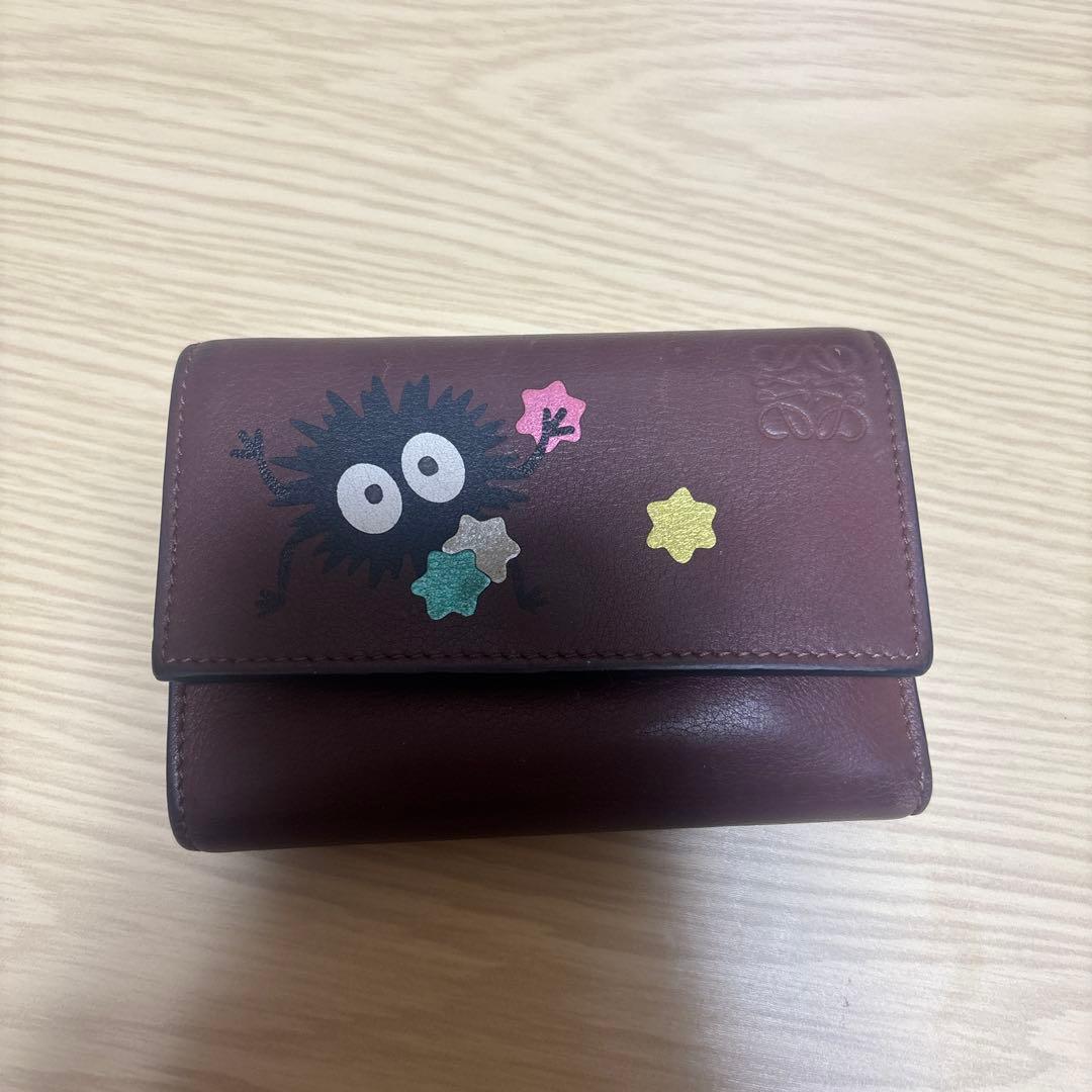 ロエベ &times; ジブリ コラボ 長財布