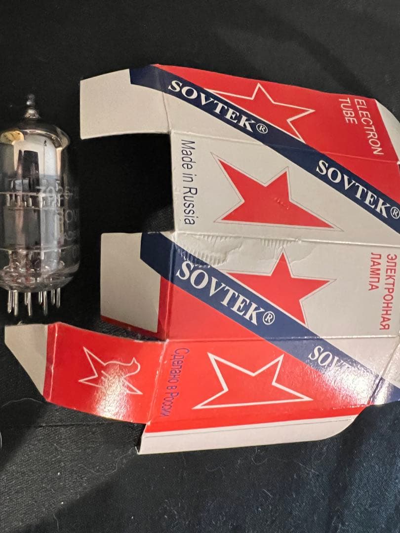 SOVTEK 12AX7 真空管 オリジナルボックス付き