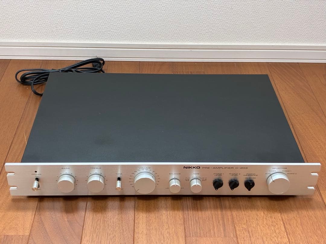 『美品』NIKKO C-203 コントロールアンプ