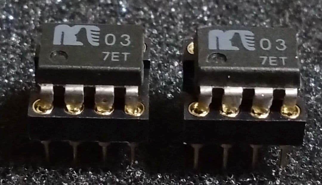 オペアンプ 2個 MUSES03 (((新品)))