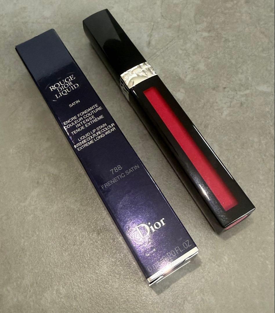 ディオール Dior ルージュ リキッド 788 フレネティックサテン 未使用