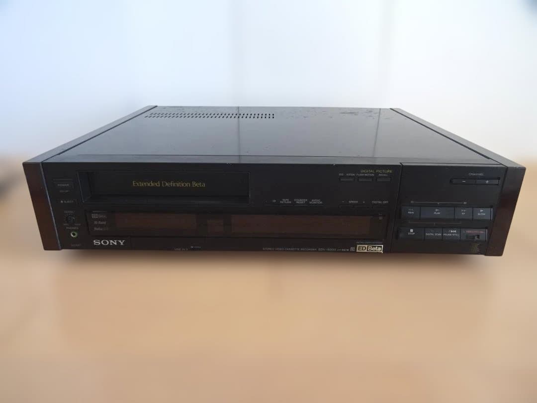 SONY ED Beta ビデオデッキ EDV-5000 ジャンク品