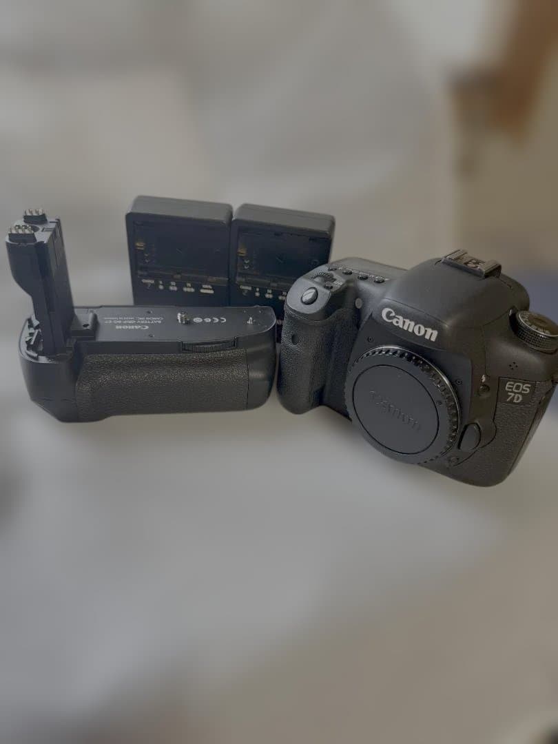 Canon EOS 7D 本体 バッテリーグリップ BG-E7セット