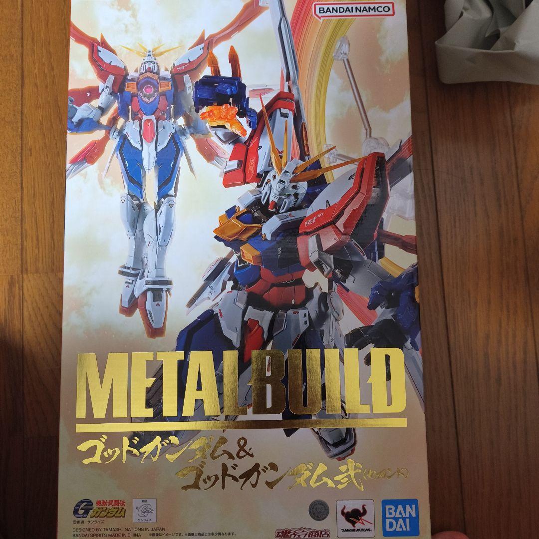 【交換パーツ付】METAL BUILD ゴッドガンダム＆ゴッドガンダム弐