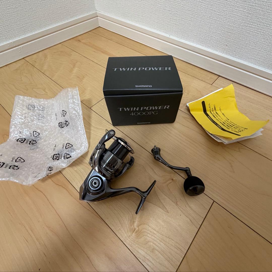 【美品】シマノ 20ツインパワー 4000PG 付属品あり