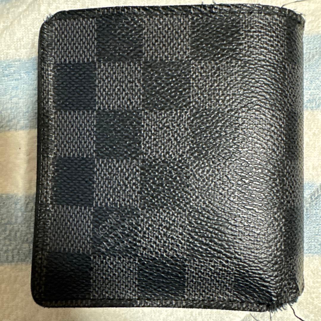 LOUIS VUITTON ダミエ グラフィット 二つ折り財布