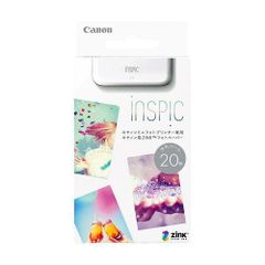 【新品・2営業日で発送】CANON キャノン キヤノン用ZINKフォトペーパー20枚入り(ZP-2030-20)